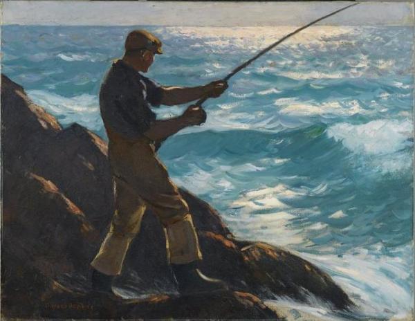 The Fisherman by Gifford Beal