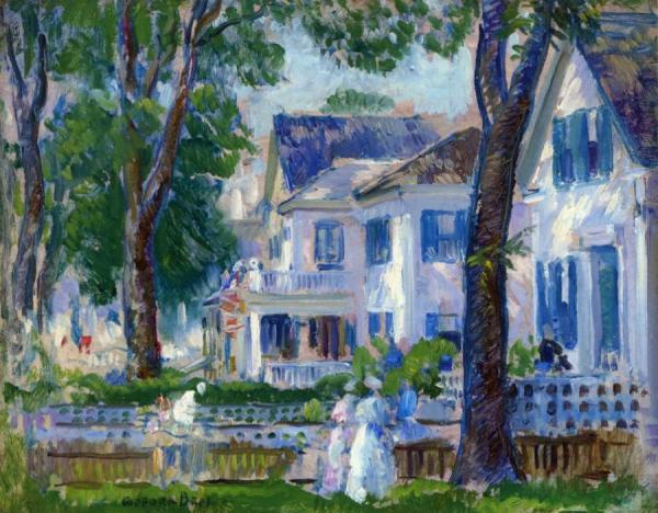White Houses by Gifford Beal