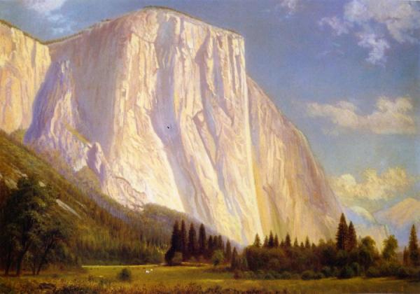 El Capitan, Yosemite by Gilbert Munger Oil Painting Reproductions