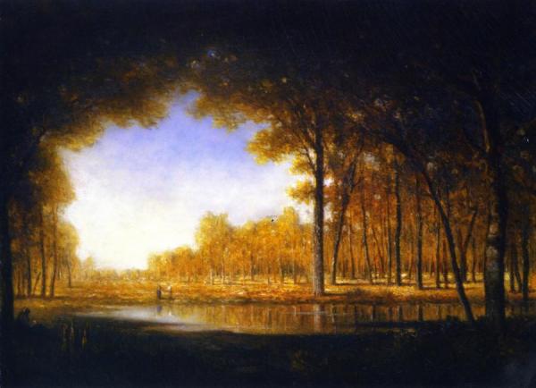 Forest Of Fontainebleau by Gilbert Munger Oil Painting Reproductions