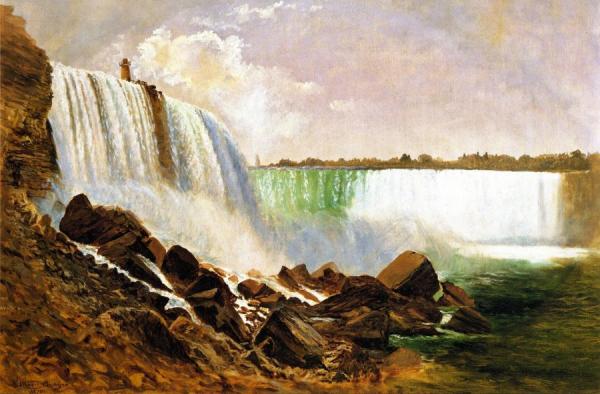 Niagara Falls by Gilbert Munger Oil Painting Reproductions