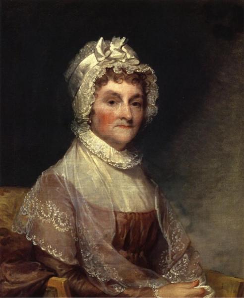 Abigail Smith Adams by Gilbert Stuart
