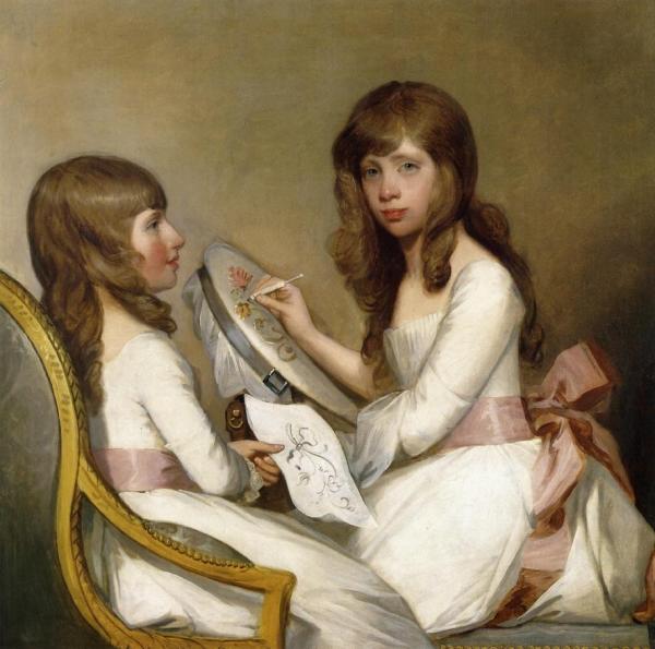 Gilbert Stuart Anna Dorothea Foster And Charlotte Anna Dick