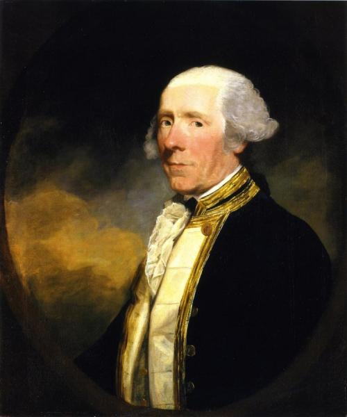 Captain Skeffington Lutwidge by Gilbert Stuart