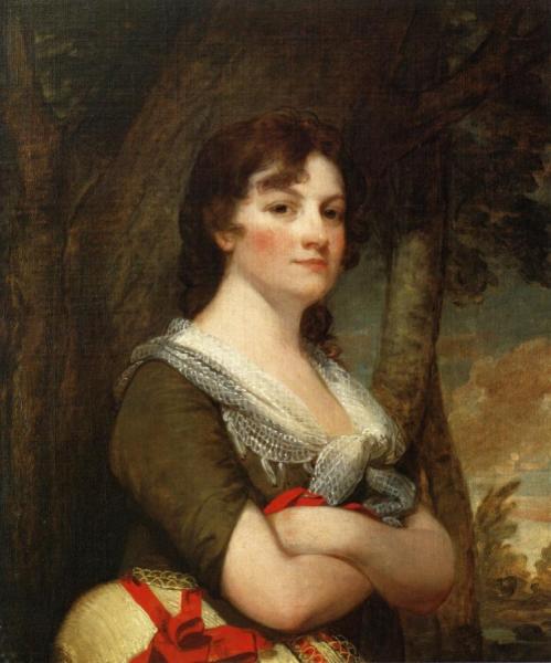 Elizabeth Parke Custis Law by Gilbert Stuart