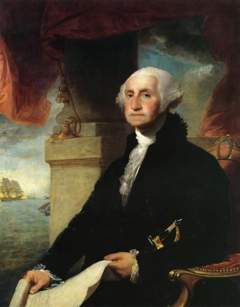 George Washington(the Constable-hamilton Portrait) by Gilbert Stuart