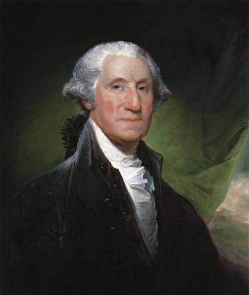 George Washington (the Gibbs-channing-avery Portrait) by Gilbert Stuart