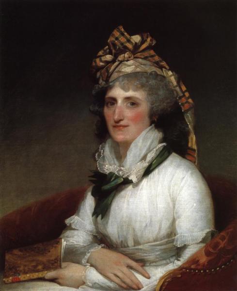 Mary Willing Clymer by Gilbert Stuart