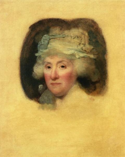 Mrs. Robert Morris by Gilbert Stuart