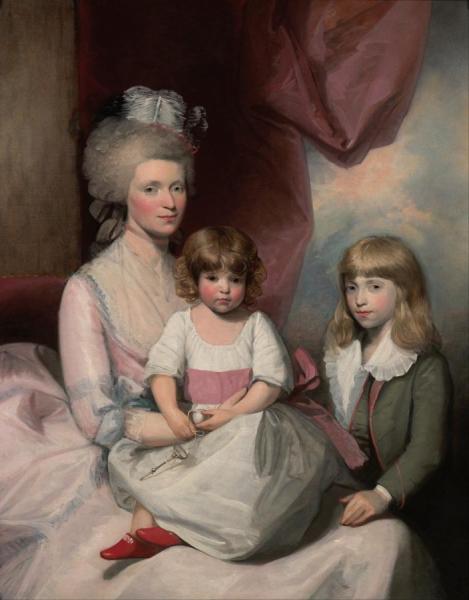 Portrait Of A Family by Gilbert Stuart