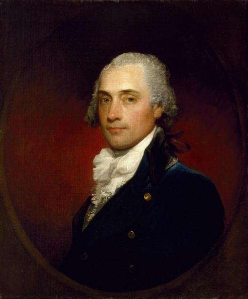 Portrait Of John Vaughan by Gilbert Stuart
