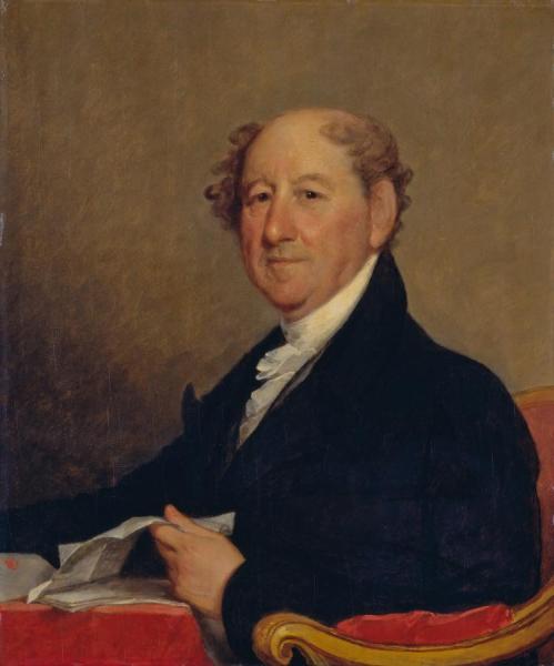 Portrait Of Rufus King (1755-1827) by Gilbert Stuart