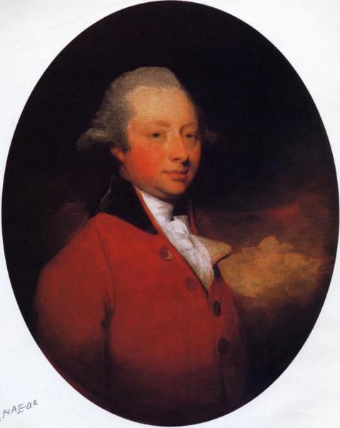 Sir William Molesworth by Gilbert Stuart Oil Painting Reproductions