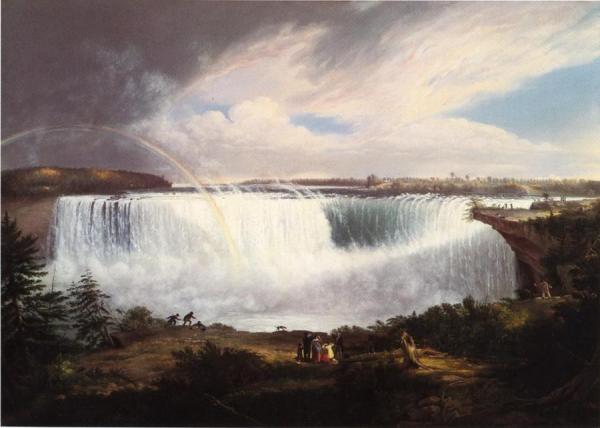 The Great Horseshoe Fall, Niagara by Gilbert Stuart