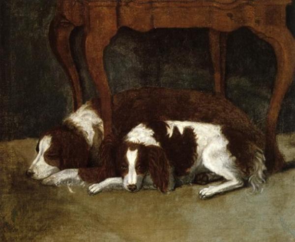 The Hunter Dogs by Gilbert Stuart