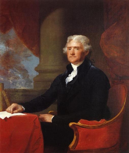 Thomas Jefferson by Gilbert Stuart