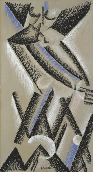 Argentinian Tango (tango Argentino) by Gino Severini Oil Painting Reproductions
