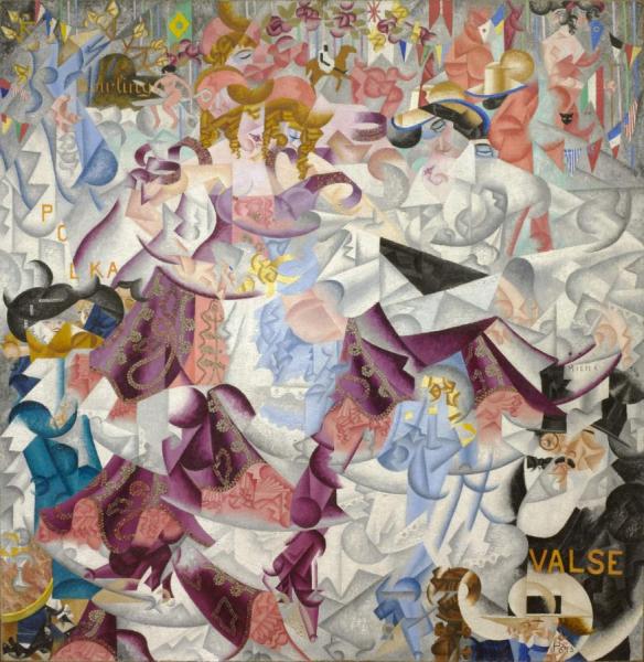 Gino Severini Dynamic Hieroglyphic Of The Bal Tabarin, 1912