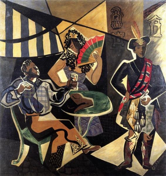 L'europe Malade by Gino Severini