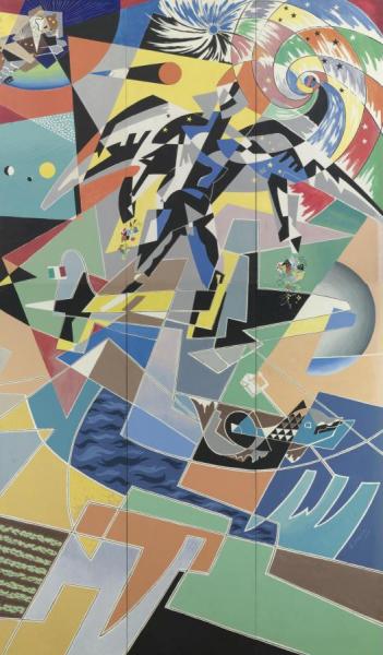 Gino Severini L'uomo Nello Spazio