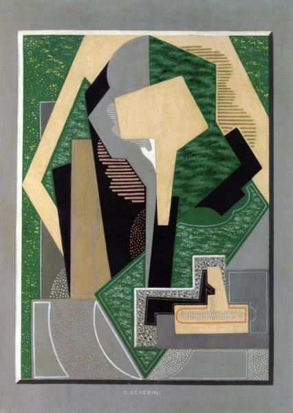 Le Châtelard, Landscape by Gino Severini Oil Painting Reproductions