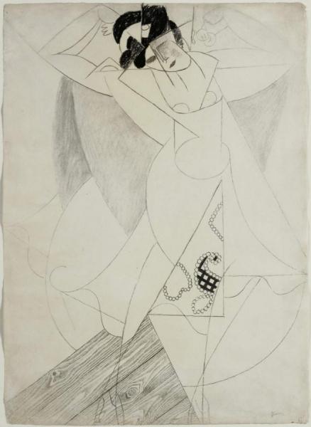 Spanish Dancer, 1913 by Gino Severini