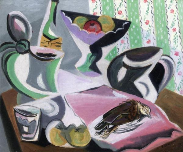 Gino Severini Still Life With Bird