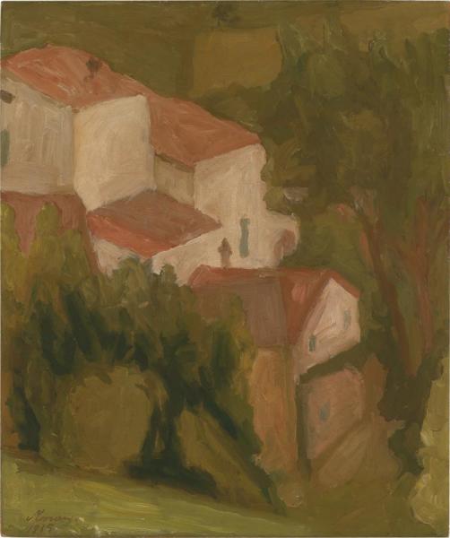 Landscape by Giorgio Morandi