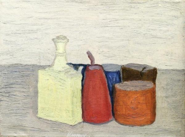 Still Life With Fruit by Giorgio Morandi Oil Painting Reproductions