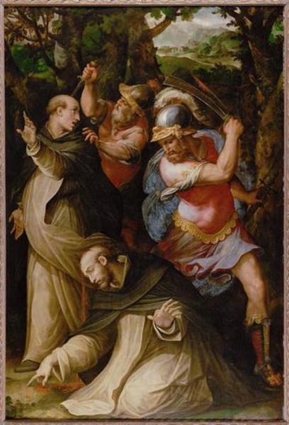 Death Of Peter The Martyr by Giorgio Vasari