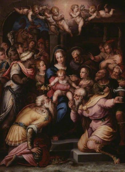 The Adoration Of The Magi by Giorgio Vasari