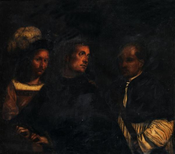 The Concert,bear Inscription On The Reverse by Giorgione Oil Painting Reproductions