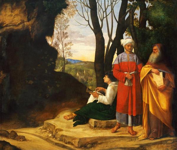 Three Philosophers by Giorgione Oil Painting Reproductions
