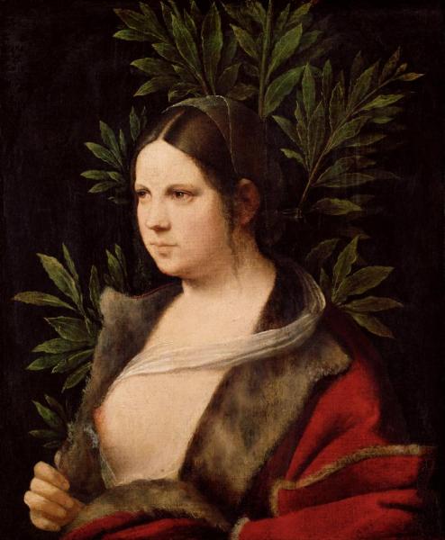 Young Woman(laura) by Giorgione