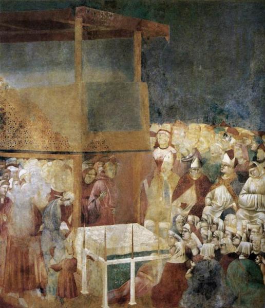 Legend Of St Francis: 24. Canonization Of St Francis (upper Church, San Francesco, Assisi) by Giotto Di Bondone