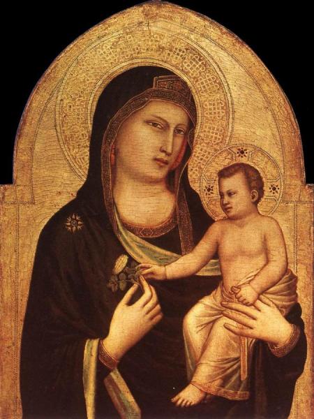Madonna And Child by Giotto Di Bondone Oil Painting Reproductions