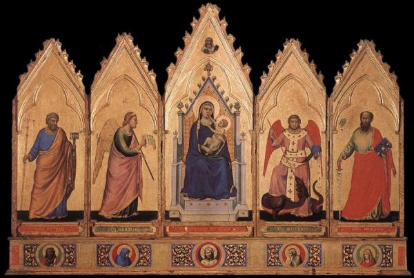 Polyptych by Giotto Di Bondone
