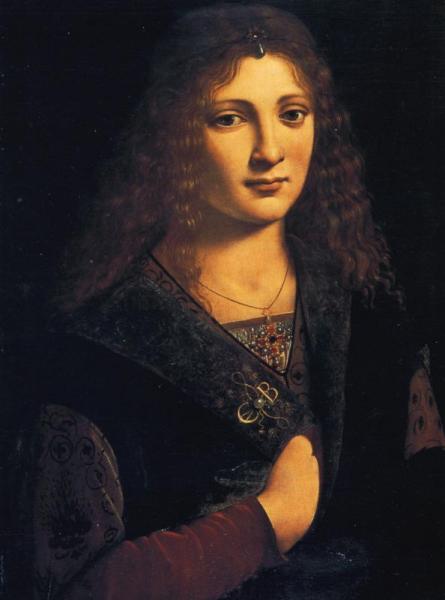 Girolamo Casio by Giovanni Antonio Boltraffio Oil Painting Reproductions