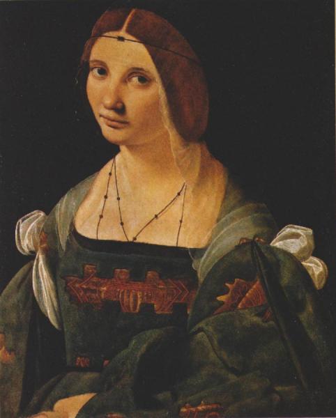 Portrait Of A Lady by Giovanni Antonio Boltraffio