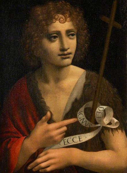 Saint John The Baptist by Giovanni Antonio Boltraffio