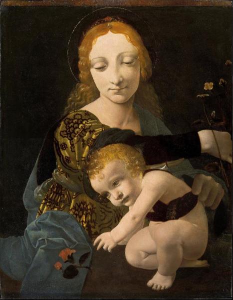 The Virgin And Child by Giovanni Antonio Boltraffio
