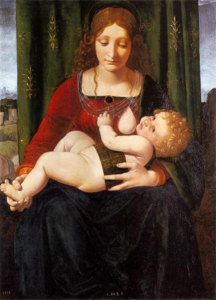Virgin And Child by Giovanni Antonio Boltraffio