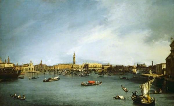 The Bacino Di San Marco, Venice, Seen From The Giudecca by Giovanni Antonio Canal (called Canaletto)