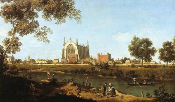 The Chapel Of Eton College by Giovanni Antonio Canal (called Canaletto)
