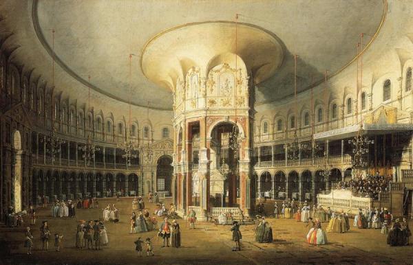 The Rotunda Of Ranelagh House by Giovanni Antonio Canal (called Canaletto)