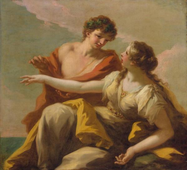 Bacchus And Ariadne by Giovanni Antonio Pellegrini