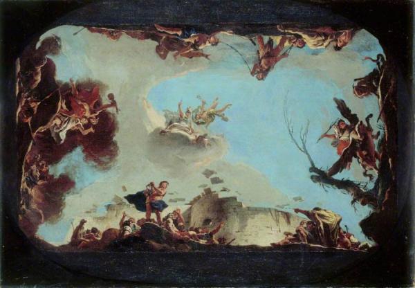 Allegory Of The Power Of Eloquence by Giovanni Battista Tiepolo