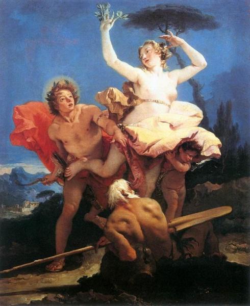 Apollo And Daphne by Giovanni Battista Tiepolo