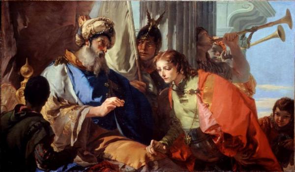 Joseph Receiving Pharaoh's Ring by Giovanni Battista Tiepolo