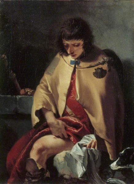Saint Roch by Giovanni Battista Tiepolo